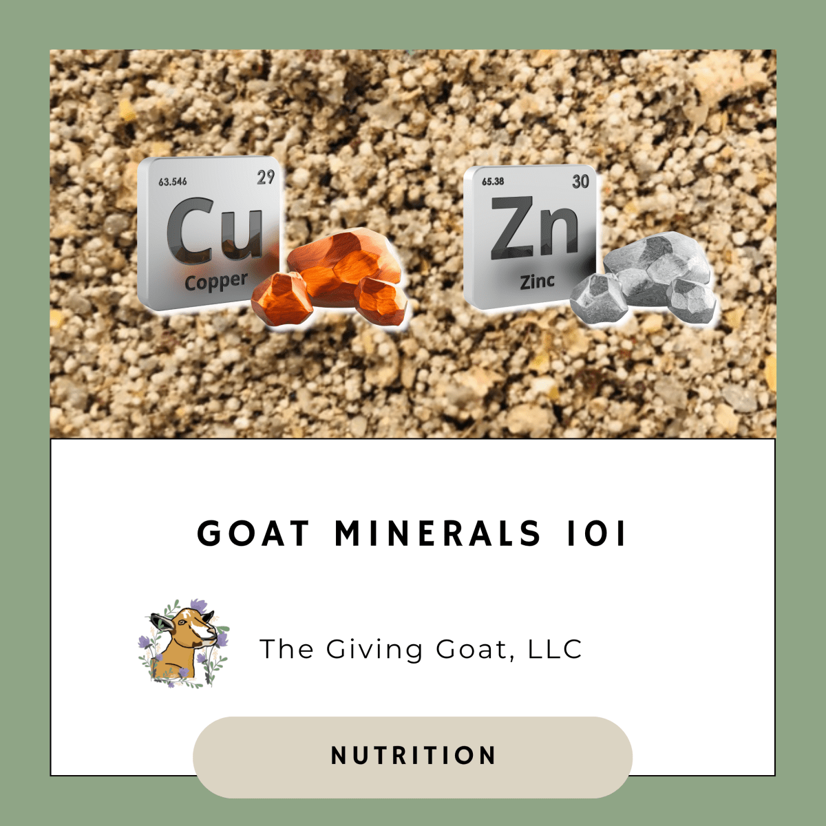 Goat Minerals 101
